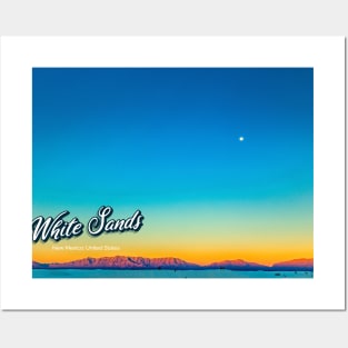 White Sands sunrise Posters and Art